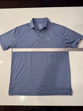 Blue Rhoback Golf Shirt Size M